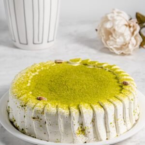 Pistachio Praline Cake